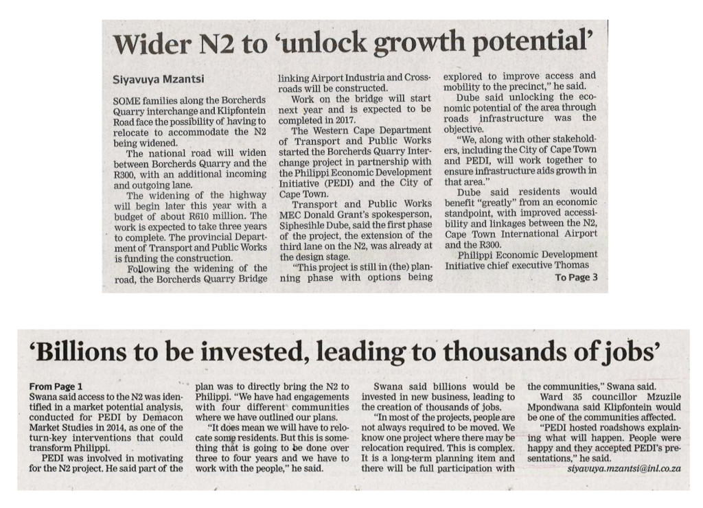 Cape Times 4 August 2015