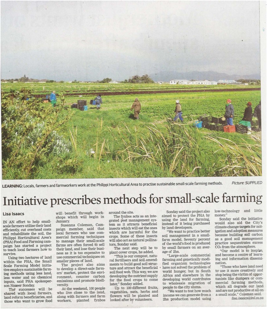 Cape Times 7 September 2015