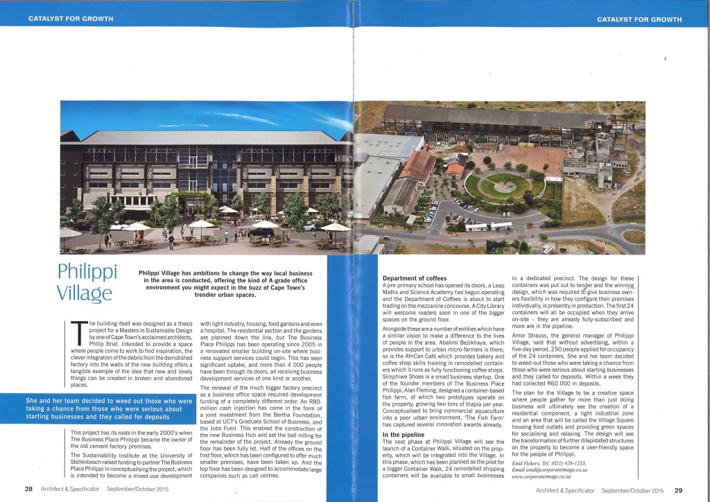 Architect and Specificator September-October 2015