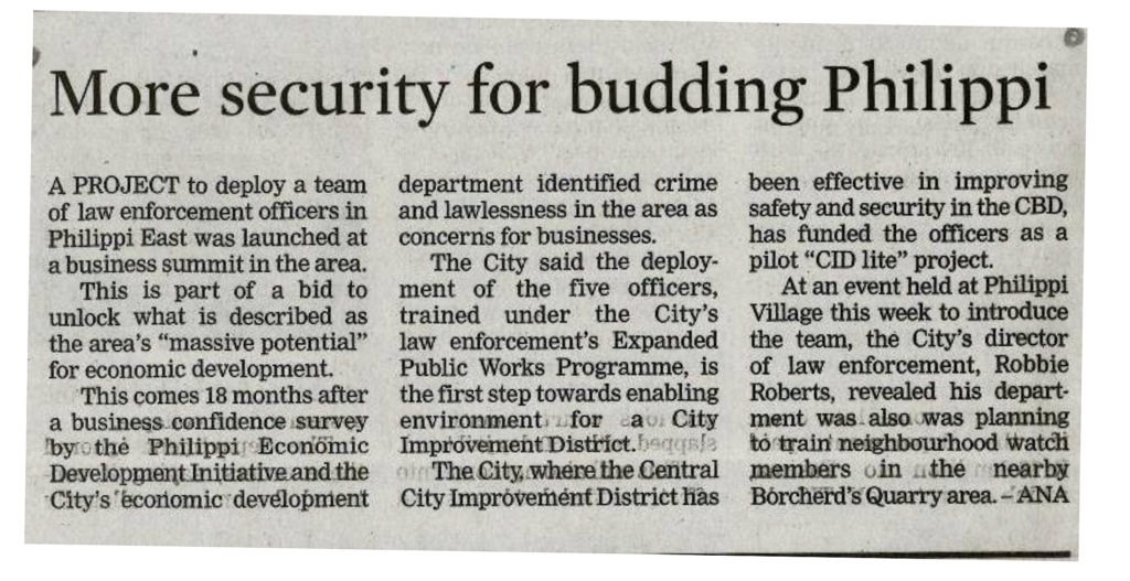 Cape-Times-2016-14-04-More-security-for-budding-Philippi