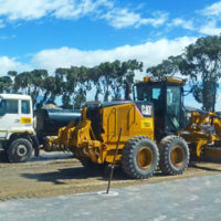 Contractors update business owners on Stock Road upgrade